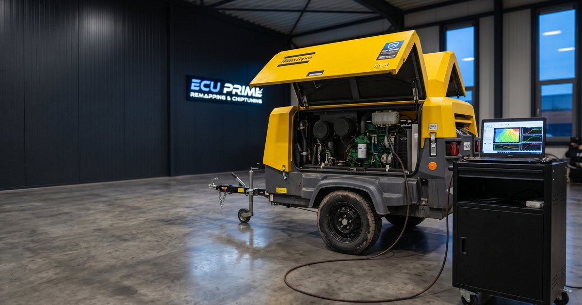 Atlas Copco Kompresör ve John Deere Endüstriyel Motor: Phoenix L33 ve L15 ECU Çözümü