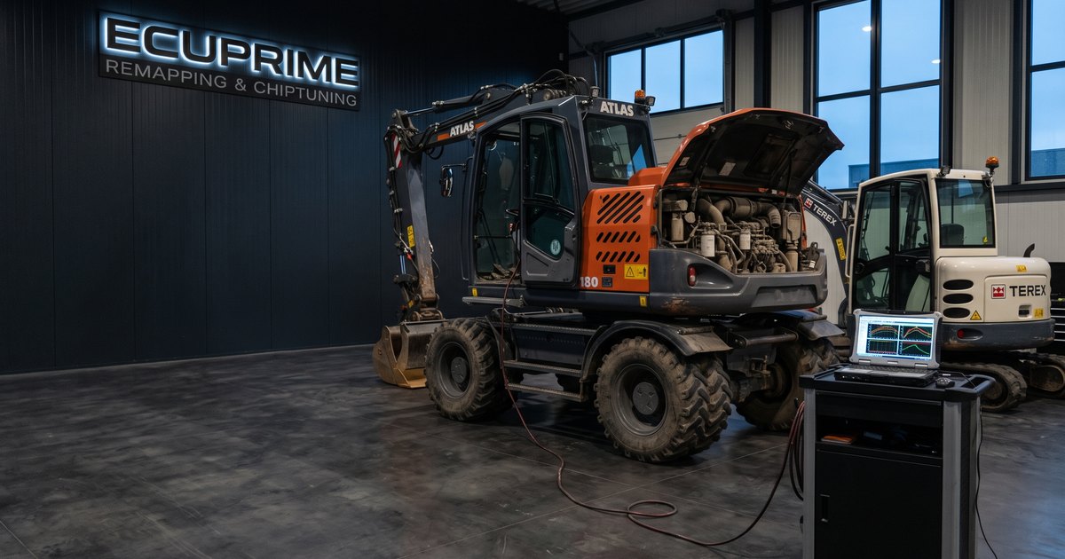 Terex ve Atlas ECU Çözümü: AdBlue, DPF, EGR ve Stage 1