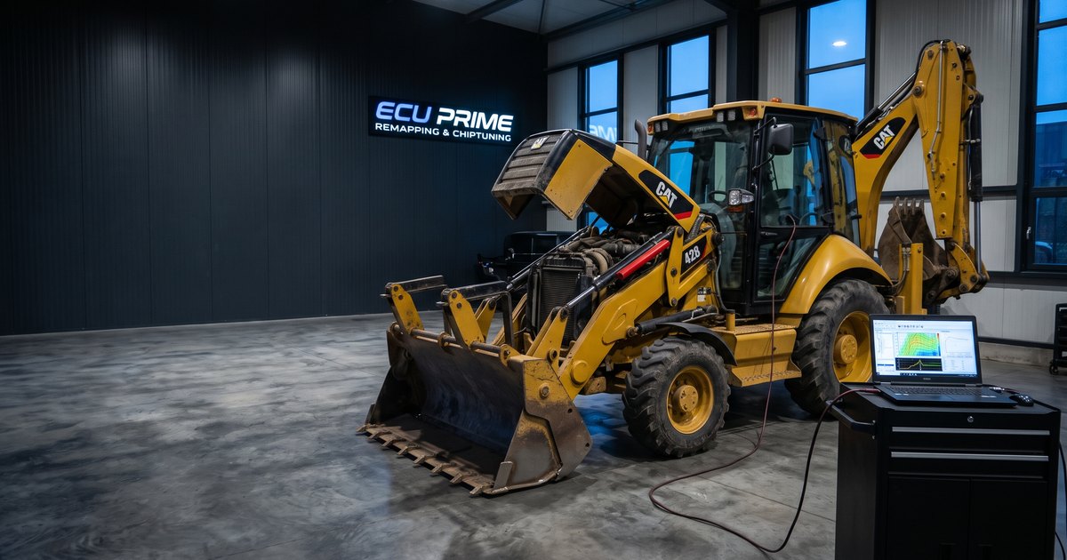 Caterpillar İş Makinesi ECU Çözümleri: AdBlue, DPF, EGR ve Stage 1