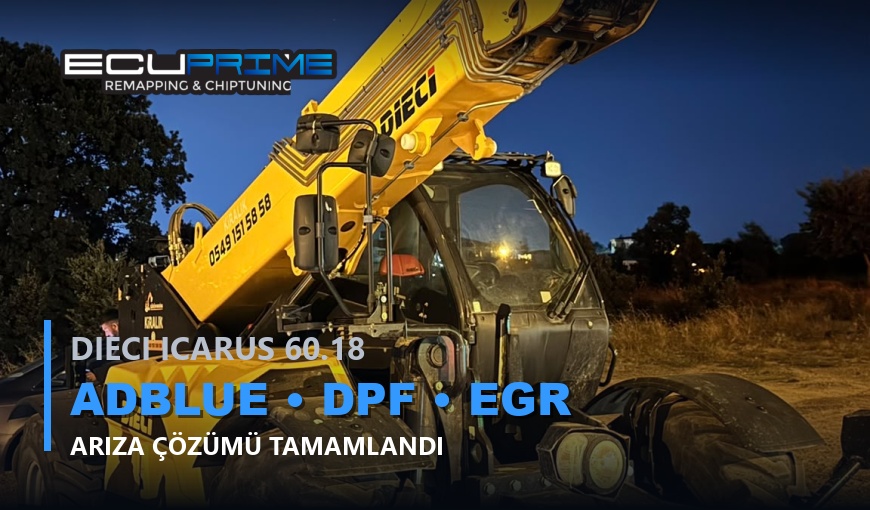 Dieci Icarus 60.18 AdBlue, DPF ve EGR Arıza Çözümü