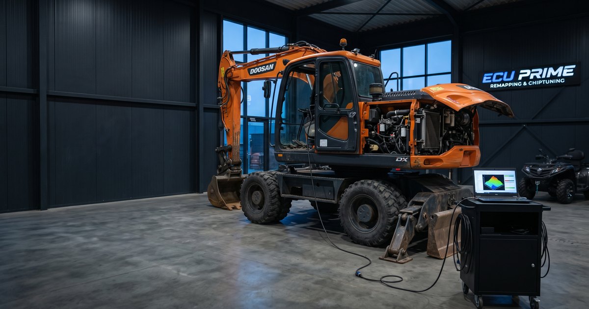 Doosan Ekskavatör DPF ve EGR Çözümü: Bosch EDC17C87 ve EDC17CV41