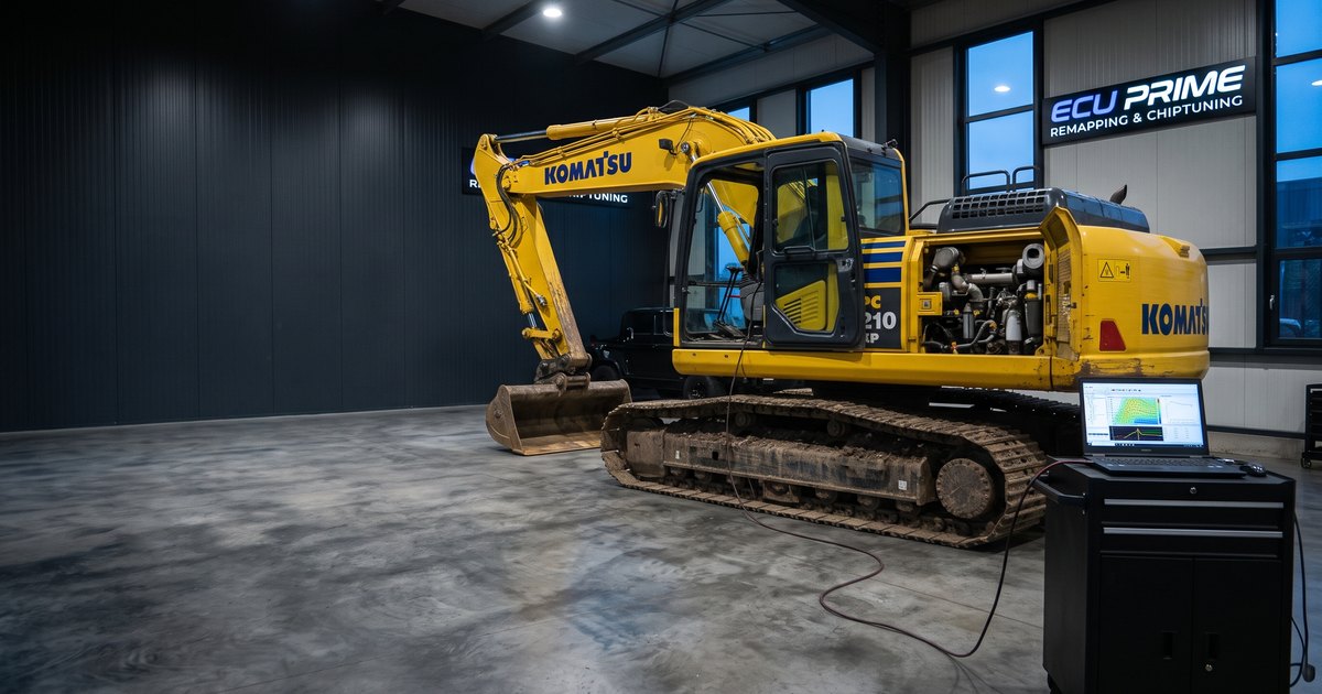 Komatsu ve Kato DPF, EGR Çözümü: Bosch EDC17CV54 ve EDC16C31