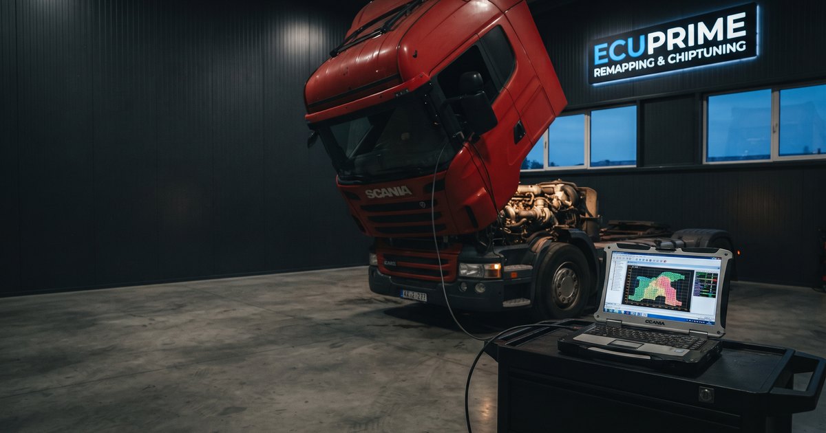 Scania R ve S Serisi ECU Çözümleri: EMD1, EMS S6 / S7 / S8 ile AdBlue, DPF, EGR
