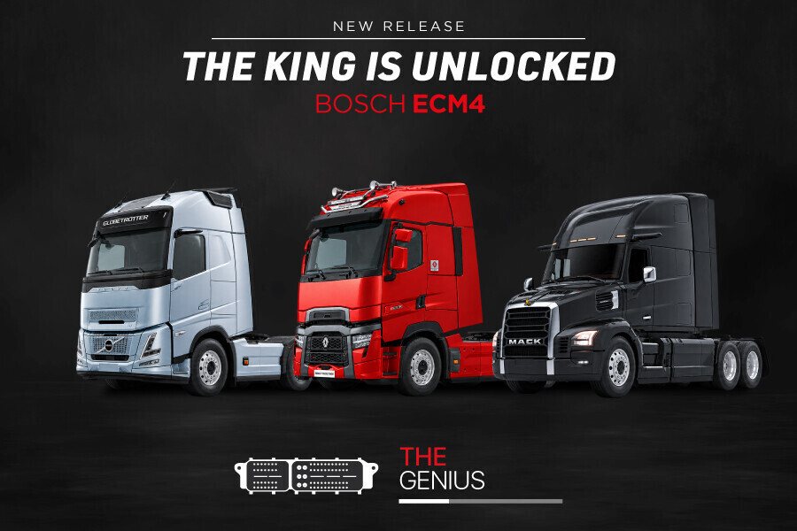 The Genius ile Bosch ECM4: Ağır Vasıtalarda BENCH Unlock
