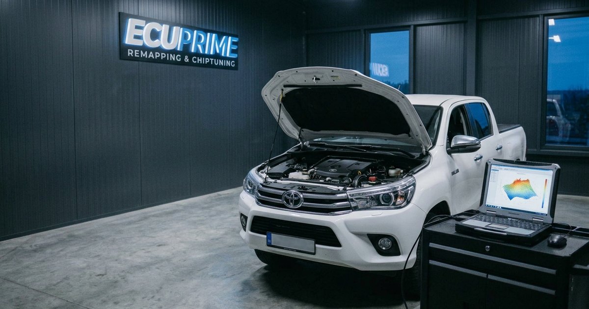 Toyota Hilux D-4D Chip Tuning: Denso ECU ile Stage 1, AdBlue, DPF, EGR