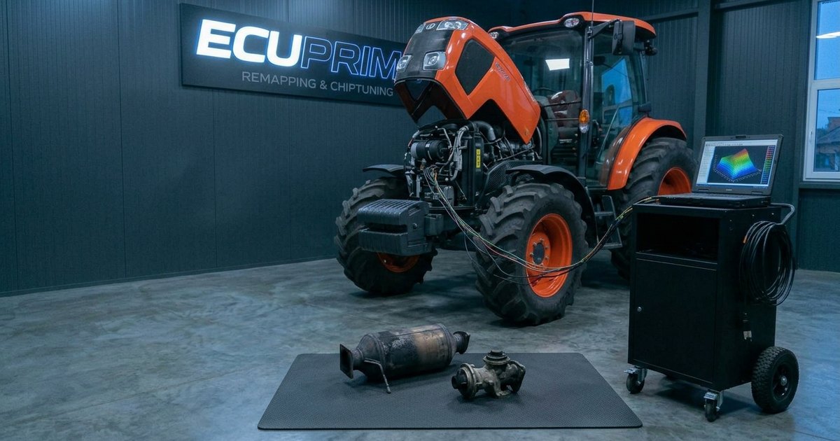 Tractor DPF and EGR Fault: Symptoms, Regeneration and the ECU Solution